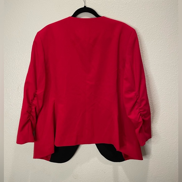 Nine West Blazer Set - Light Pink and Red with Black Accents - Picture 7 of 9